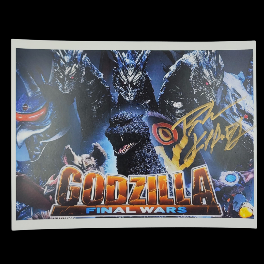 Ryuhei Kitamura 8x11 Godzilla: Final Wars Autograph