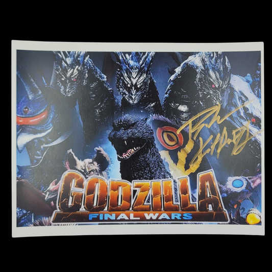 Ryuhei Kitamura 8x11 Godzilla: Final Wars Autograph